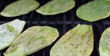 El nopal asado