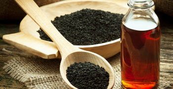 aceite de semilla negra y miel