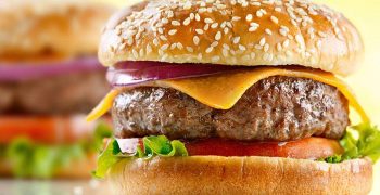 la hamburguesa