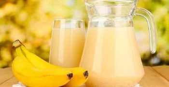 jugo de plátano