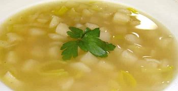 sopa de papa